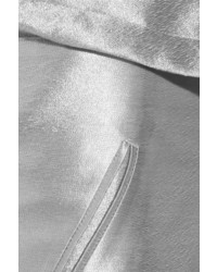 Altuzarra Obi Lace Up Metallic Satin Crepe Skirt