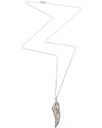 Asos Angel Wing Pendant Necklace