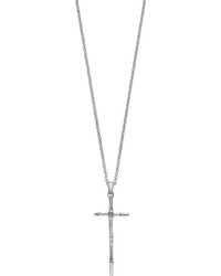 John Hardy Bamboo Cross Pendant Necklace