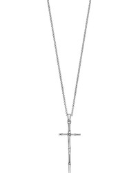 John Hardy Bamboo Cross Pendant Necklace