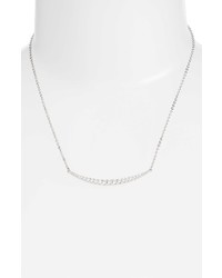Melinda Maria Crescent Pendant Necklace