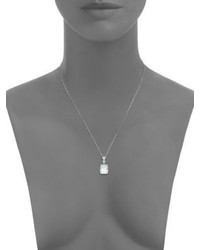 Adriana Orsini Cushion Crystal Pendant Necklace