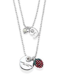Marc Jacobs Layered Coin Pendant Necklace