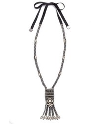 Jenny Packham Long Chain Pendant Necklace