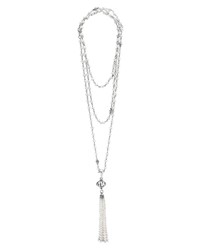 Lagos Luna Pearl Tassel Necklace