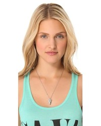 Pamela Love Mini Arrowhead Pendant Necklace
