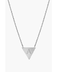 JANE BASCH DESIGNS Personalized Initial Pendant Necklace