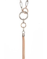 Nordstrom Rectangle Tassel Pendant Necklace