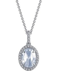 Lafonn Rose Cut Simulated Diamond Pendant Necklace