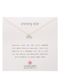 Dogeared Shining Star Pendant Necklace