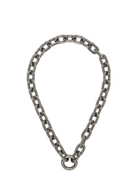Random Identities Silver New Pa Chain Necklace