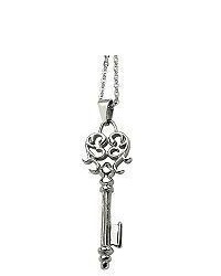 Steel By Design Stainless Steel Key Pendant With 22 Chain