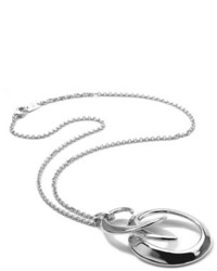 Ippolita Sterling Silver Swirl Pendant Necklace
