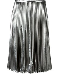 MICHAEL Michael Kors Michl Michl Kors Pleated Metallic Skirt