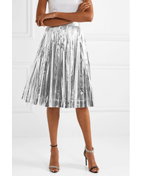 Calvin Klein 205W39nyc Pleated Lam Midi Skirt