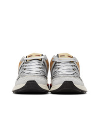 Gucci Silver Sparkling Ultrapace Sneakers