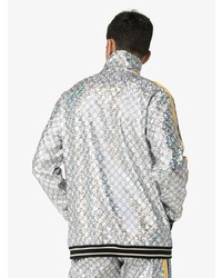 Gucci Laminated Sparkling Gg Jacket