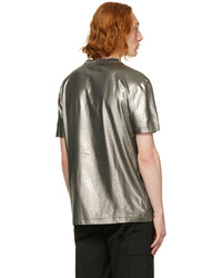 Versace Silver Metallic T Shirt