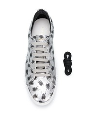 Paul Smith Low Top Bug Print Sneakers