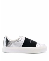 Givenchy Logo Print Round Toe Sneakers