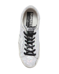 Golden Goose Deluxe Brand 20mm Super Star Printed Leather Sneakers