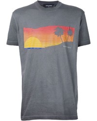 DSQUARED2 Sunset Print T Shirt