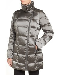 Kenneth Cole New York Iridescent Down Feather Fill Coat