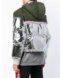 Iceberg Metallic Puffer Jacket