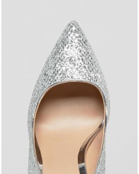 Call it SPRING Nusa Silver Pumps