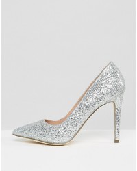 Call it SPRING Nusa Silver Pumps