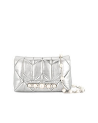 Miu Miu Pearl Embellished Quilted Bag
