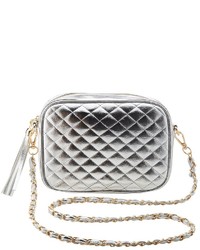 Charlotte Russe Quilted Crossbody Bag