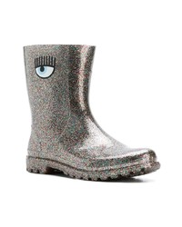 Chiara Ferragni Glitter Rain Boots