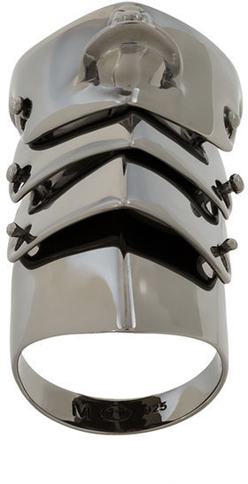 Vivienne Westwood Silver Ring Armour