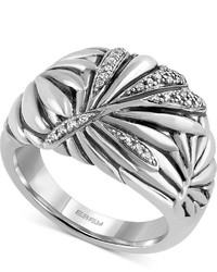 EFFY Balissima Diamond Statet Ring In Sterling Silver