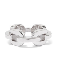 Jennifer Fisher Chain Link Silver And Rhodium Plated Ring