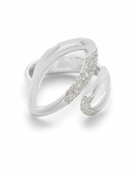 Ippolita Cherish Small Bypass Ring With Diamonds