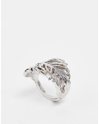 Asos Collection Filigree Leaf Pinky Ring