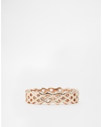 Asos Collection Pack Of 3 Braid Toe Rings