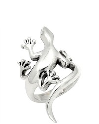 Crazy4Bling. Sterling Silver Gecko Design Ring