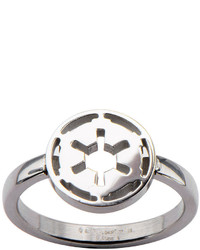 Fine Jewelry Star Wars Stainless Steel Galactic Empire Symbol Cutout Ring