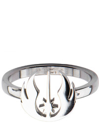 Fine Jewelry Star Wars Stainless Steel Jedi Symbol Cutout Ring