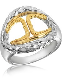 Just Cavalli Icon Stainless Steel Signature Ring