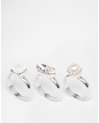 Swarovski Krystal Crystal Ring Set