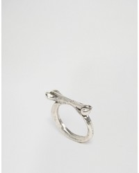 Low Luv x Erin Wasson Low Luv Silver Plated Bone Ring