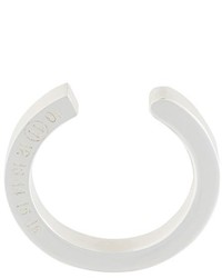 Maison Margiela Logo Engraved Ring