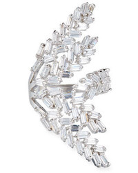 Fallon Monarch Deco Fern Crystal Ring