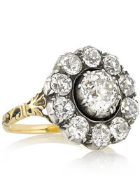 Olivia Collings 1860s 18 Karat Gold Diamond Ring