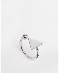 Asos Open Triangle Ball Ring