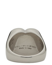 Stella McCartney Silver Heart Ring